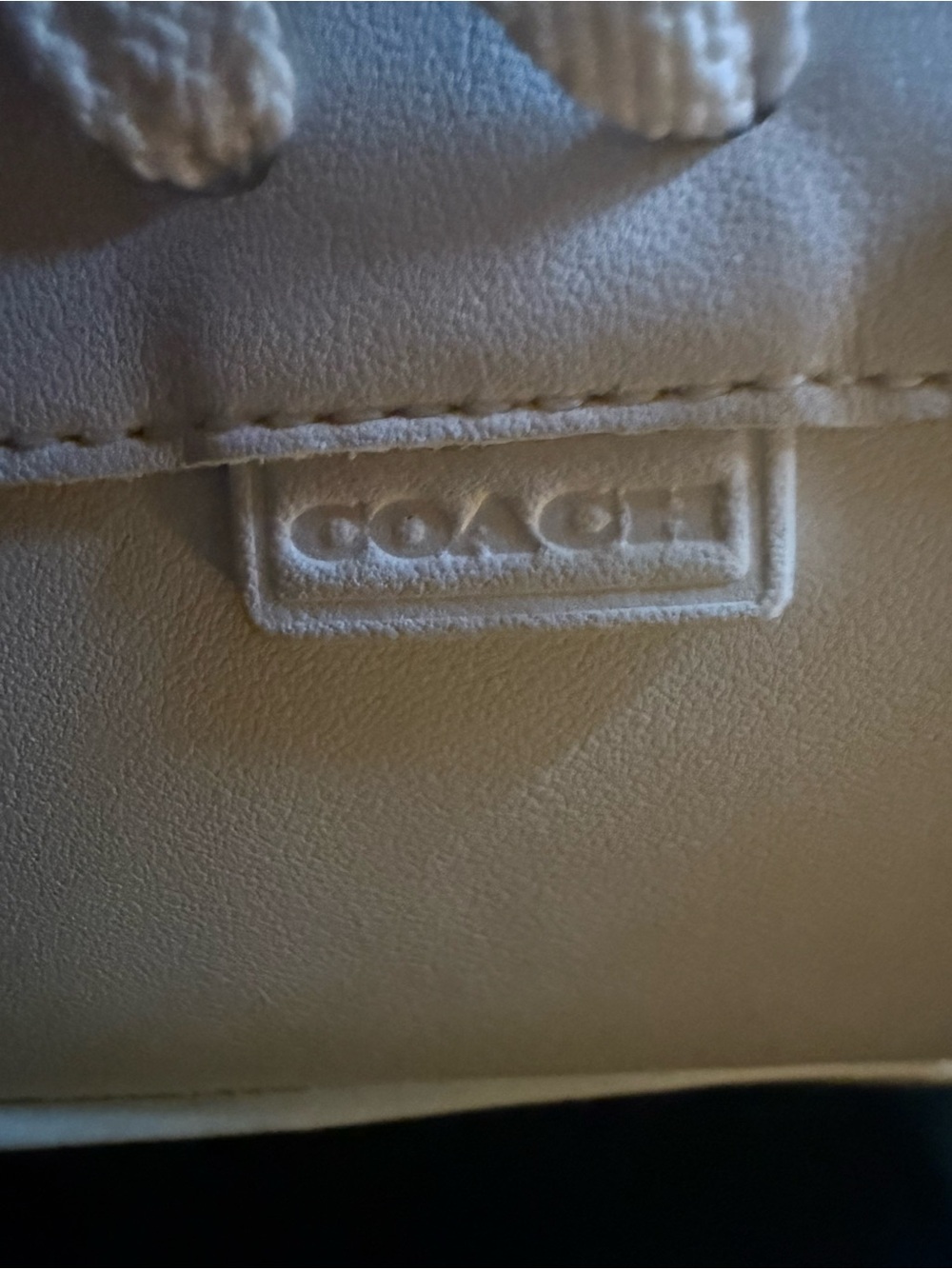 Coach White leather Casual Lace-Up Sneaker New No box - Picture 5 of 7